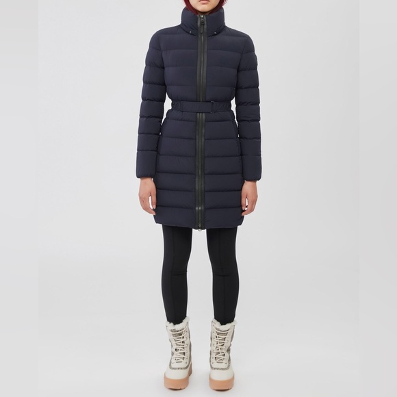 MACKAGE ASHLEY NAVY M - BRAND NEW LADIES DOWN COAT - Picture 2 of 11